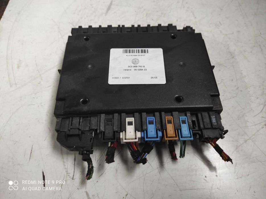 VW Passat b6 moduł sterownik fotela oryginał gwarancja