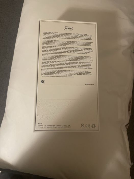 Caixa iphone xr red