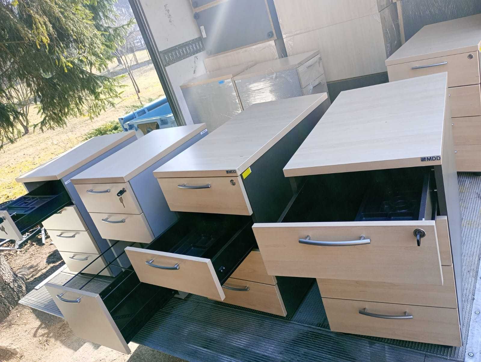 Kontenerek MDD  pod biurko  kontenerki komody pod biurko do biur szkół