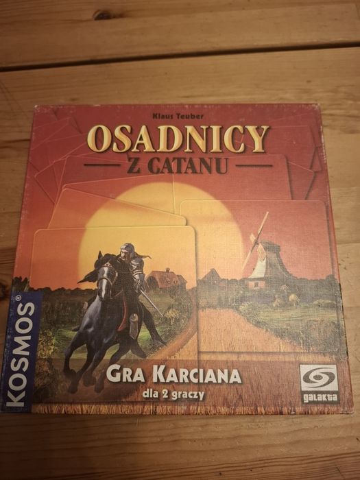 Osadnicy z Catanu gra karciana dla 2 graczy