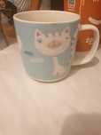 Kubek kot porcelanowy