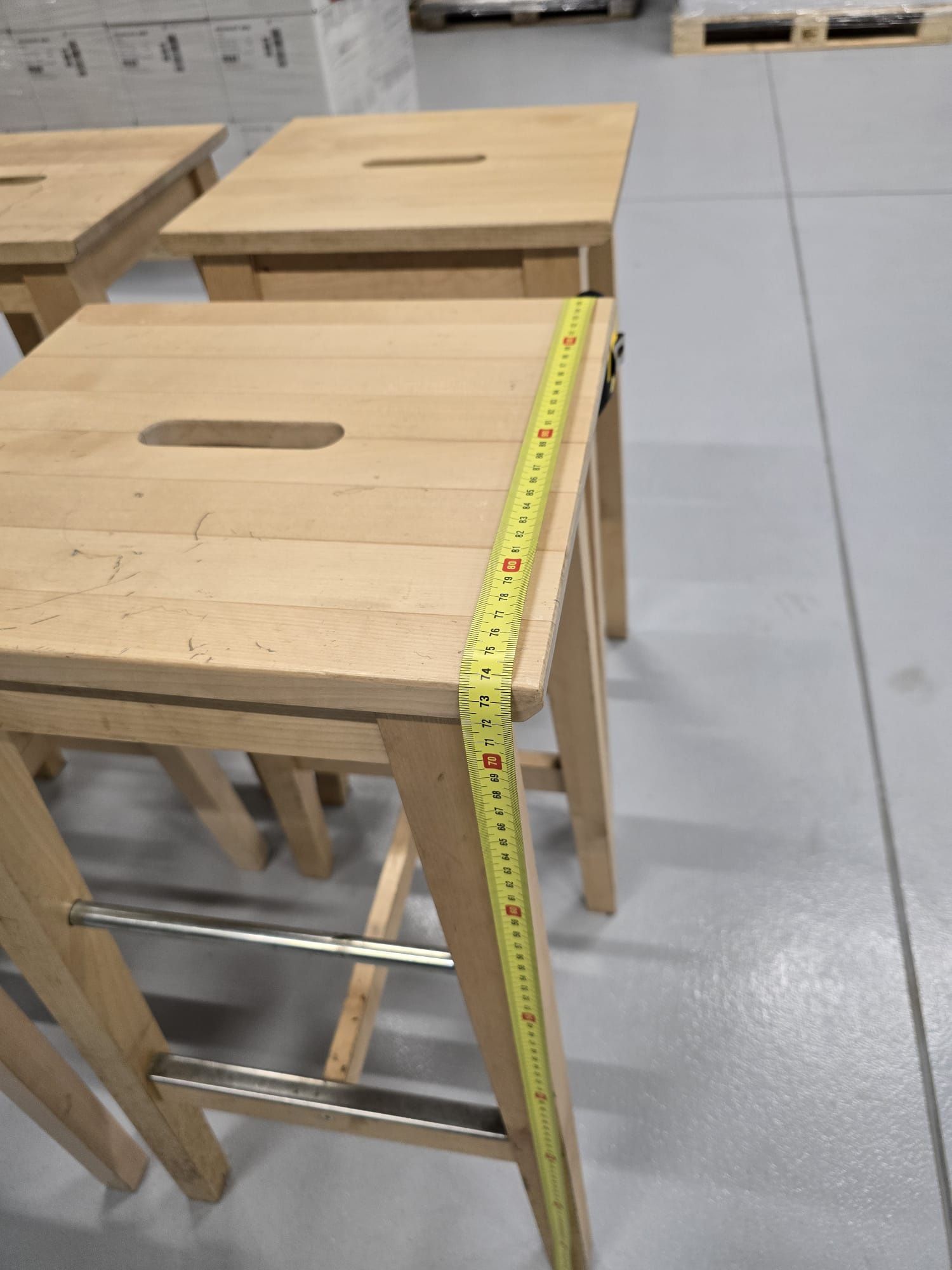 Stołek barowy IKEA NILSOLLE 6 szt.