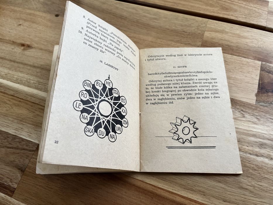 Zagadki i gry literackie Teodora Dąbrowska