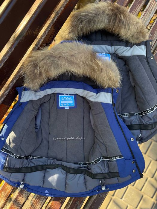 Зимовий термо комплект Lassye для хлопчиків  синій 86/92