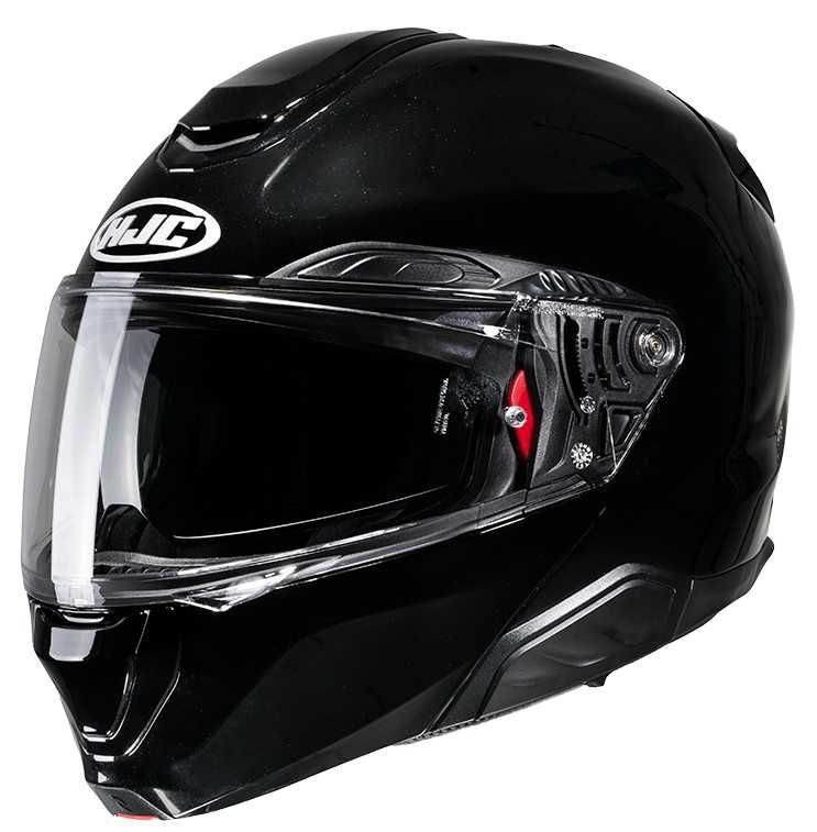Kask motocyklowy HJC RPHA 91 Mono Color Biały Czarny Szary.