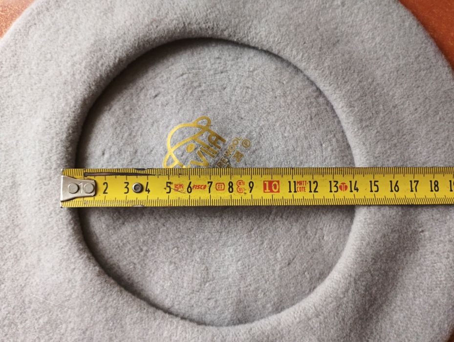 Beret damski - szary