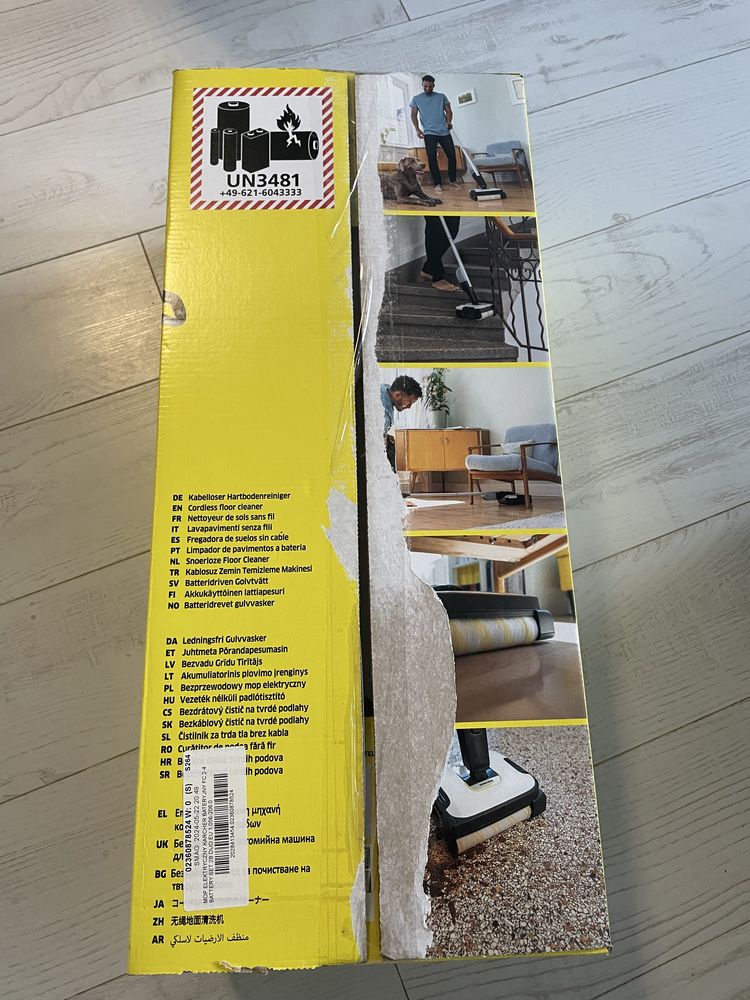 Mop elektryczny KARCHER FC 2-4 Battery Set 2B Duo