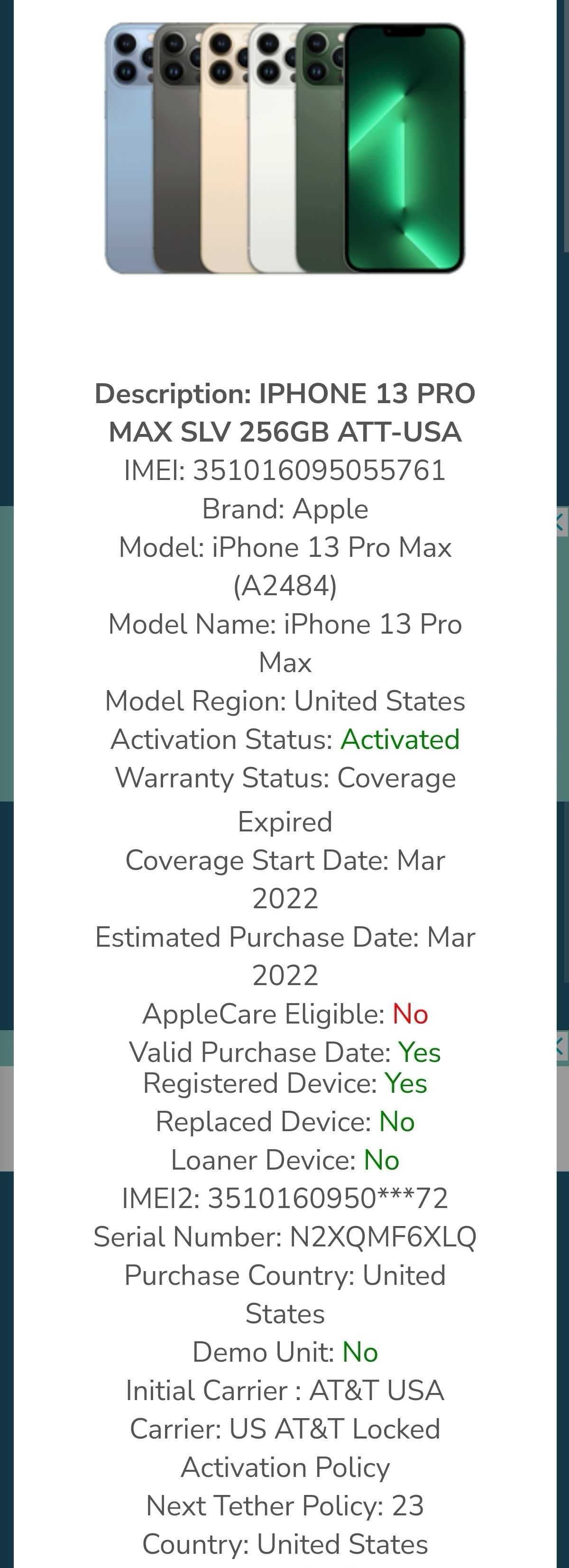 iPhone 13 pro max 256gb dual sim branco