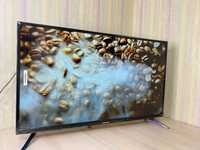 Безрамочный ТОНКИЙ телевизор Samsung 32" 4K, SmartTV, HDR, T2
