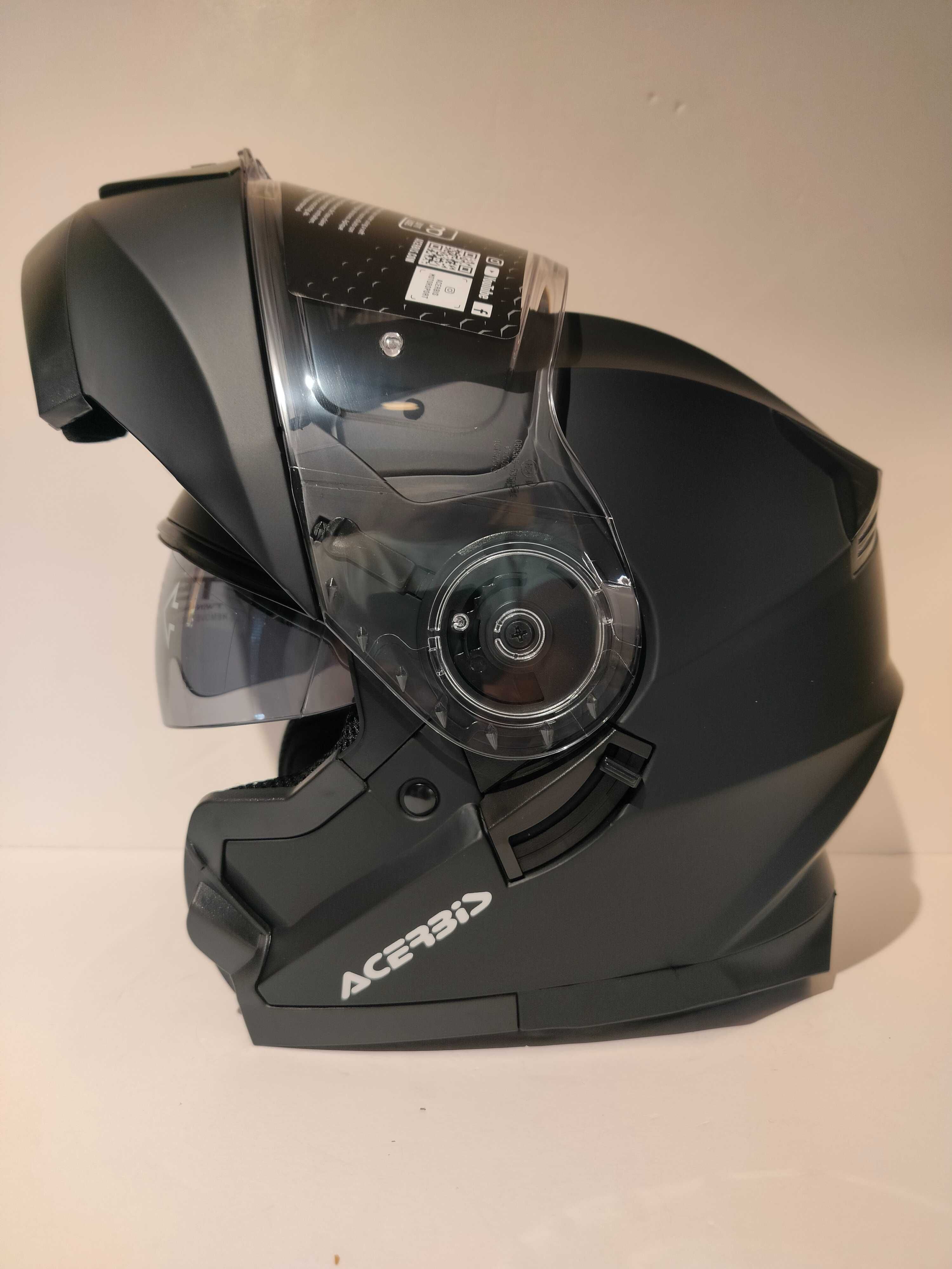 Capacete modular Acerbis Serel II mota scooter novo