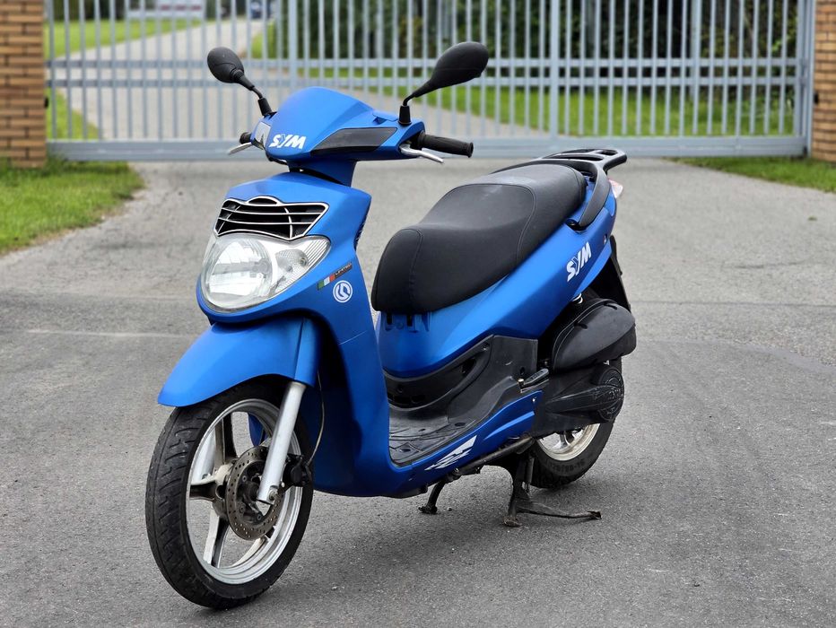 Skuter na dużych kołach SYM 125/50 125 rejestrowany na 50