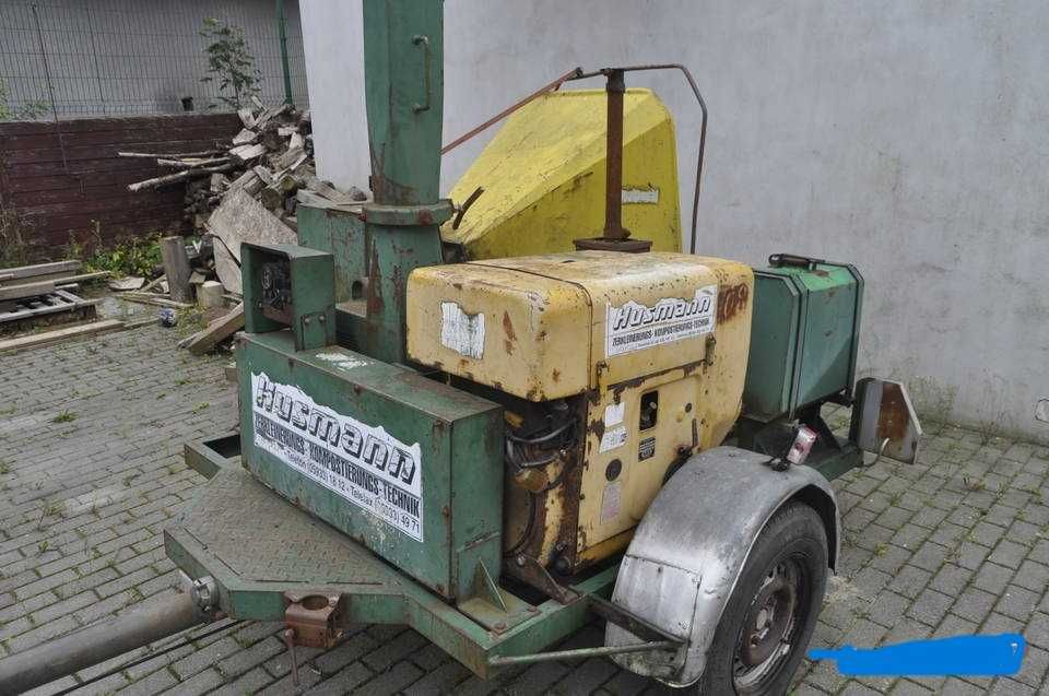 Rębak spalinowy husmann h6m2 . Silnik 3 cylindrowy hatz