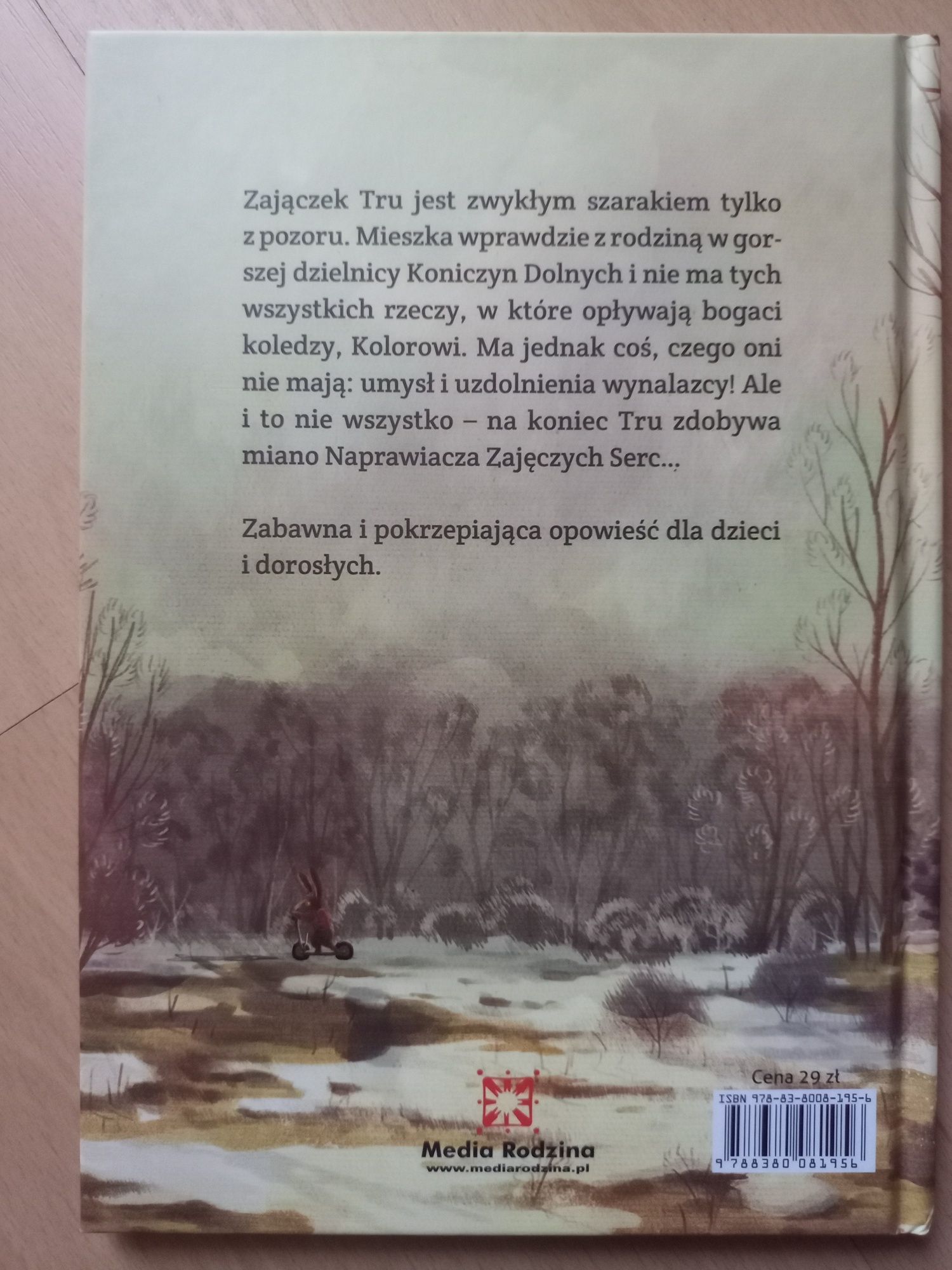 Książka TRU Emilia Dziubak Media Rodzina Barbara Kosmowska zając