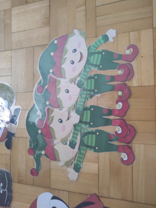 Dekoracje okienne zimowe do przedszkola, szkoły