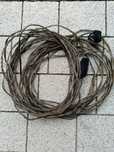 Kabel głośnikowy 2x1,5 mm2, 2 sztuki po 9 m.b.