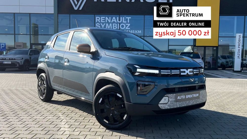Dacia Spring Extreme 65 , ZYSKUJESZ 50 000 zł z DOFINANSOWANIEM