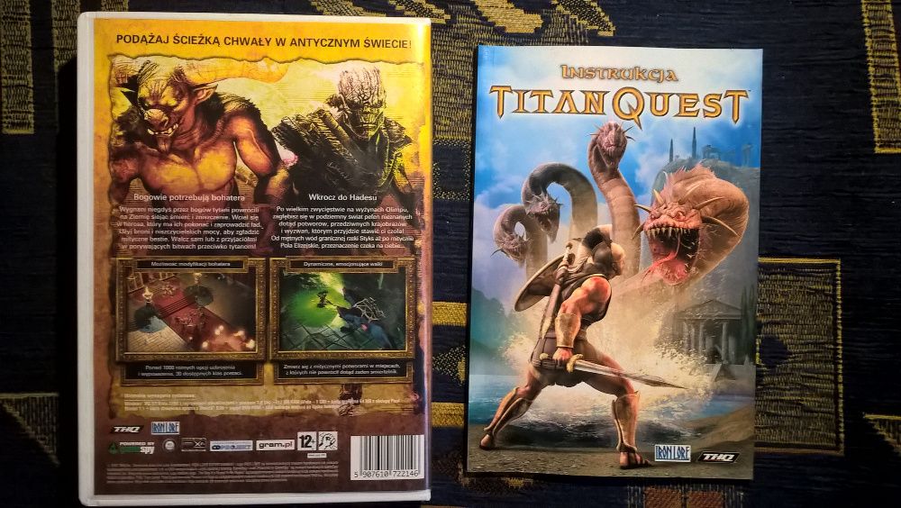 Titan Quest Złota Edycja Immortal Throne Gra Na PC PL