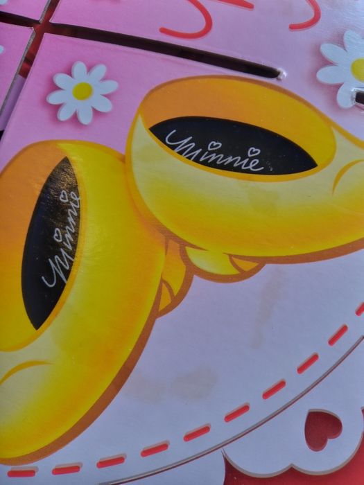 Patera 3-poziomowa tekturowa Minnie Mouse