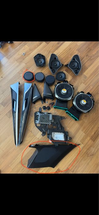 Комплект музики акустики Harman Kardon BMW G01 G02 F97 F98 MGU ID7