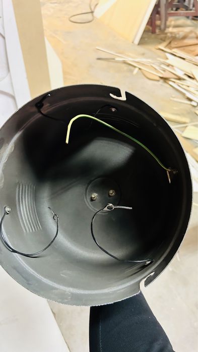 Campânula Industrial com lâmpada