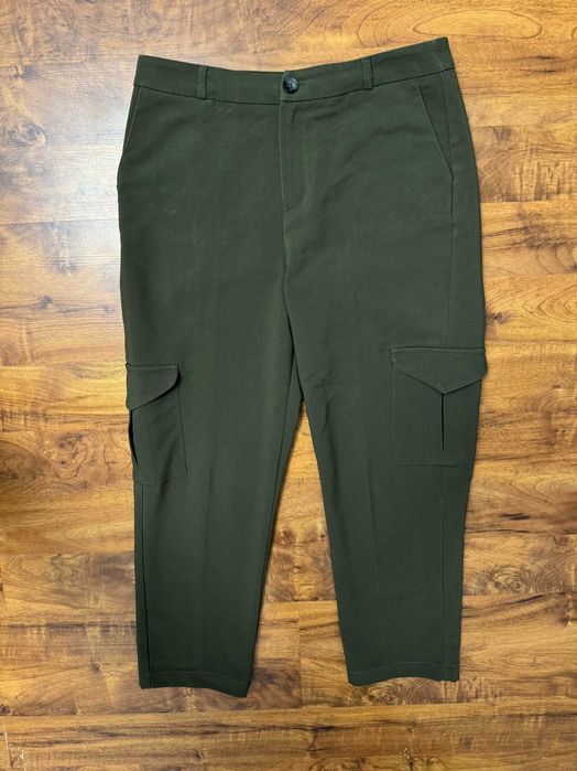 Spodnie materiałowe cargo bojówki khaki moro Only rozmiar L 40