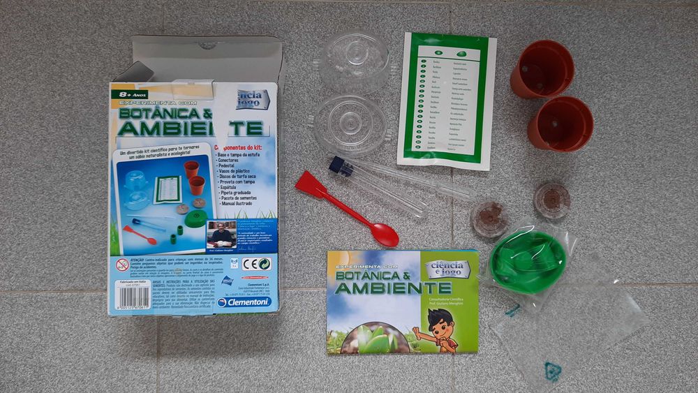 Jogo Botânica e Ambiente Clementoni
