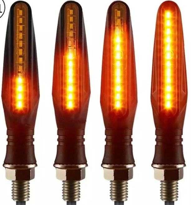 2 Piscas em Led Dinamicos Universais para Moto| NOVOS