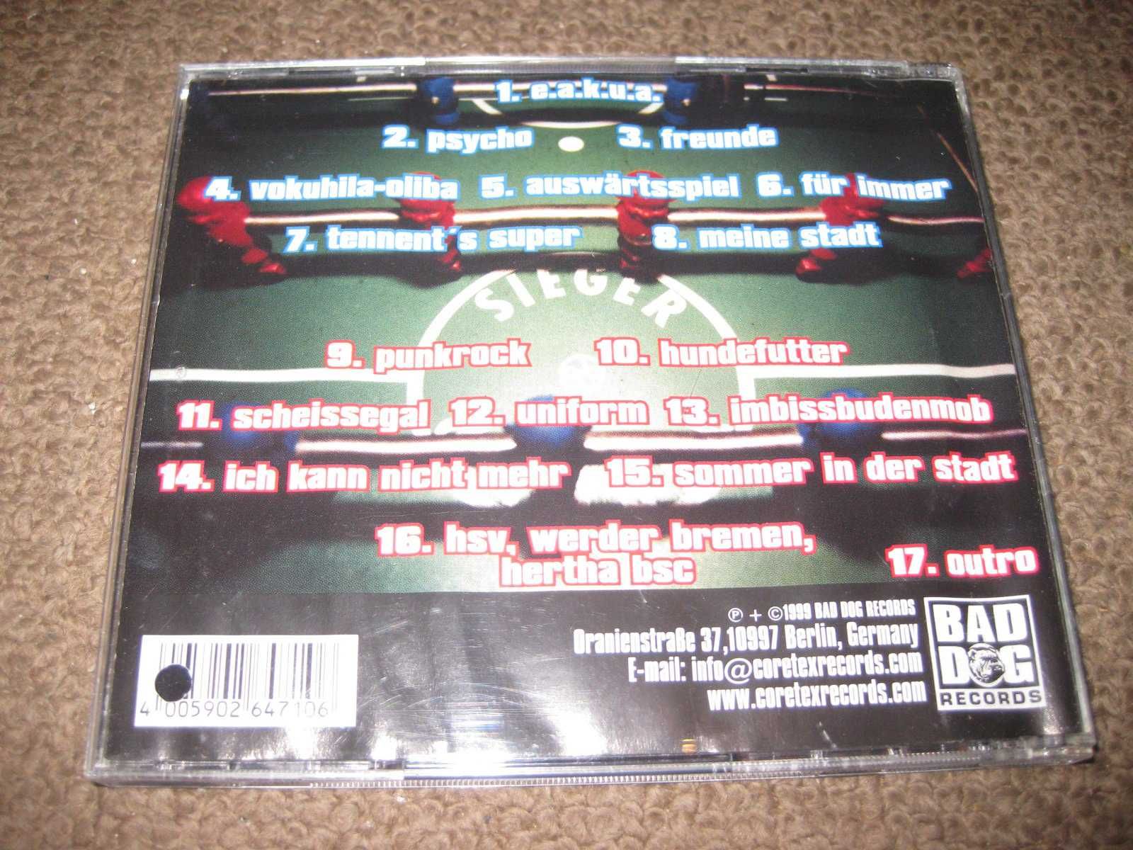 CD dos Double Torture "Fur Immer" Portes Grátis!