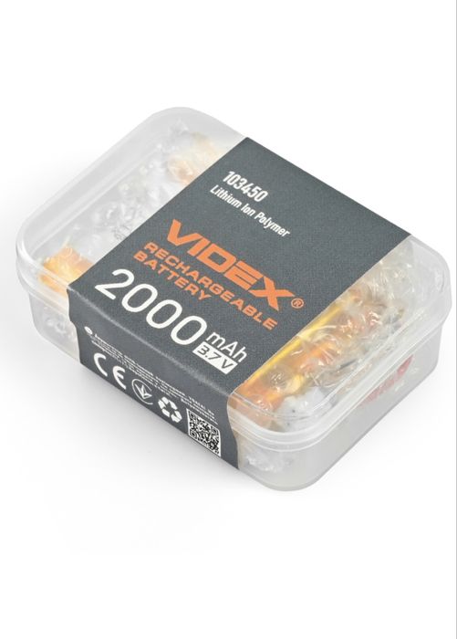 Акумулятор VIDEX Li-pol VLF-B103450-20 2000mAh 1шт