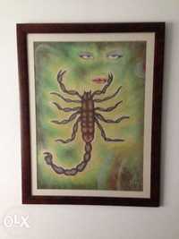 Pintura escorpião