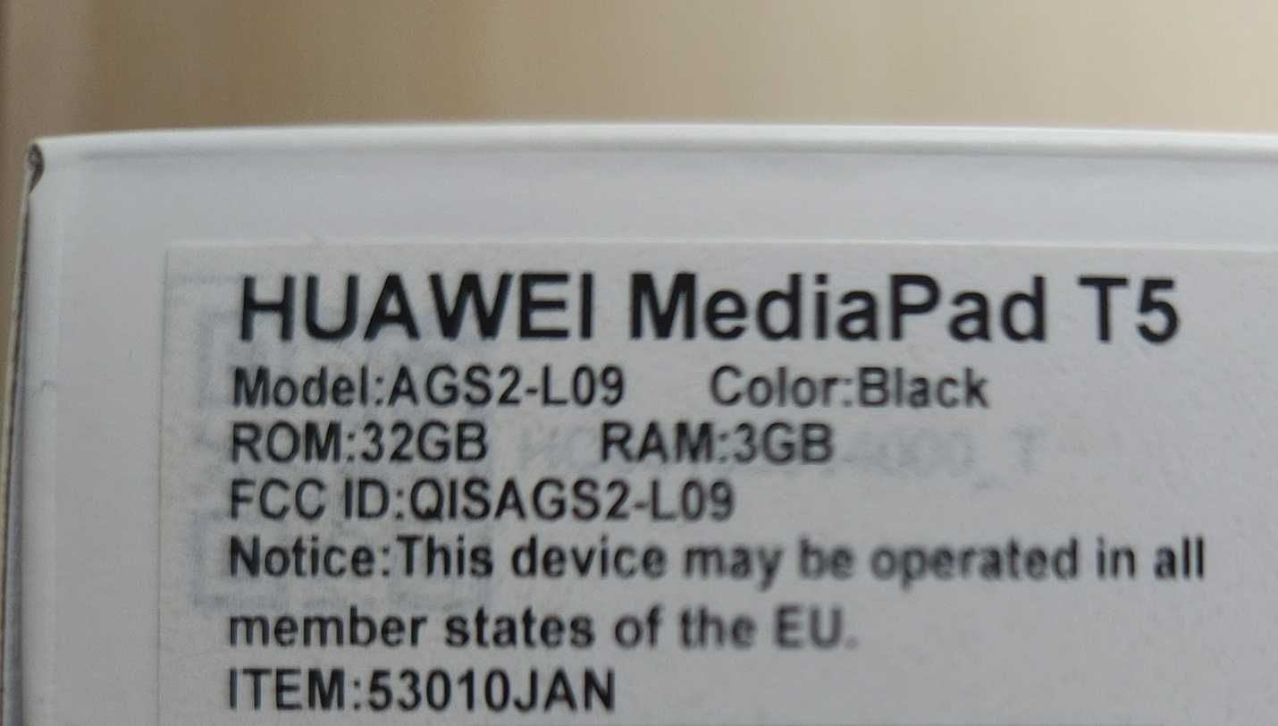 Tablet HUAWEI MediaPad T5 10,1" AGS2 - L09