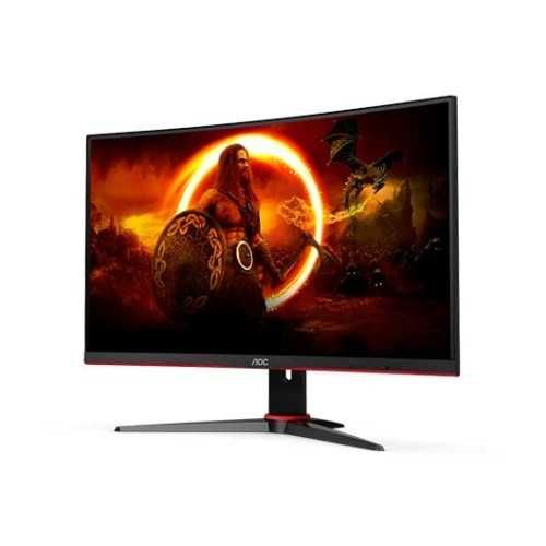 Monitor Led Gaming 27" AOC C27G2ZE Curvo Preto - NOVO | GAR 36M