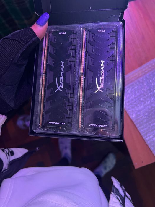 Комплект Ryzen 5 5500, MSI B450 m2, HyperX predator 32gb DDR4 3333mhz