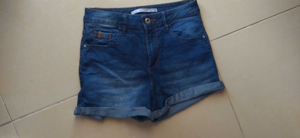 2 Calções de Ganga Lefties e  da Pull & Bear 34