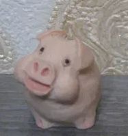 набор 5шт фигурка европа керамика фарфор статуэтка поросенок свинья