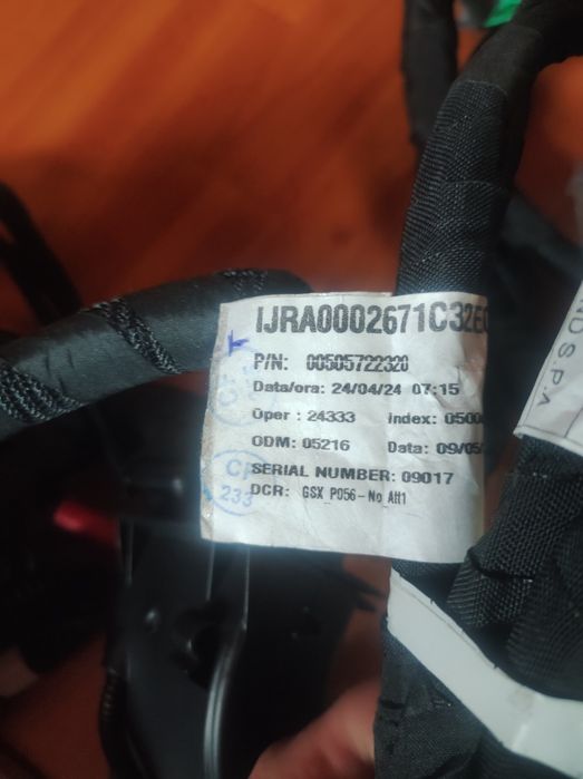 Проводка нова Фіат 500 X - Jeep Renegade  блок релле і запобіжників