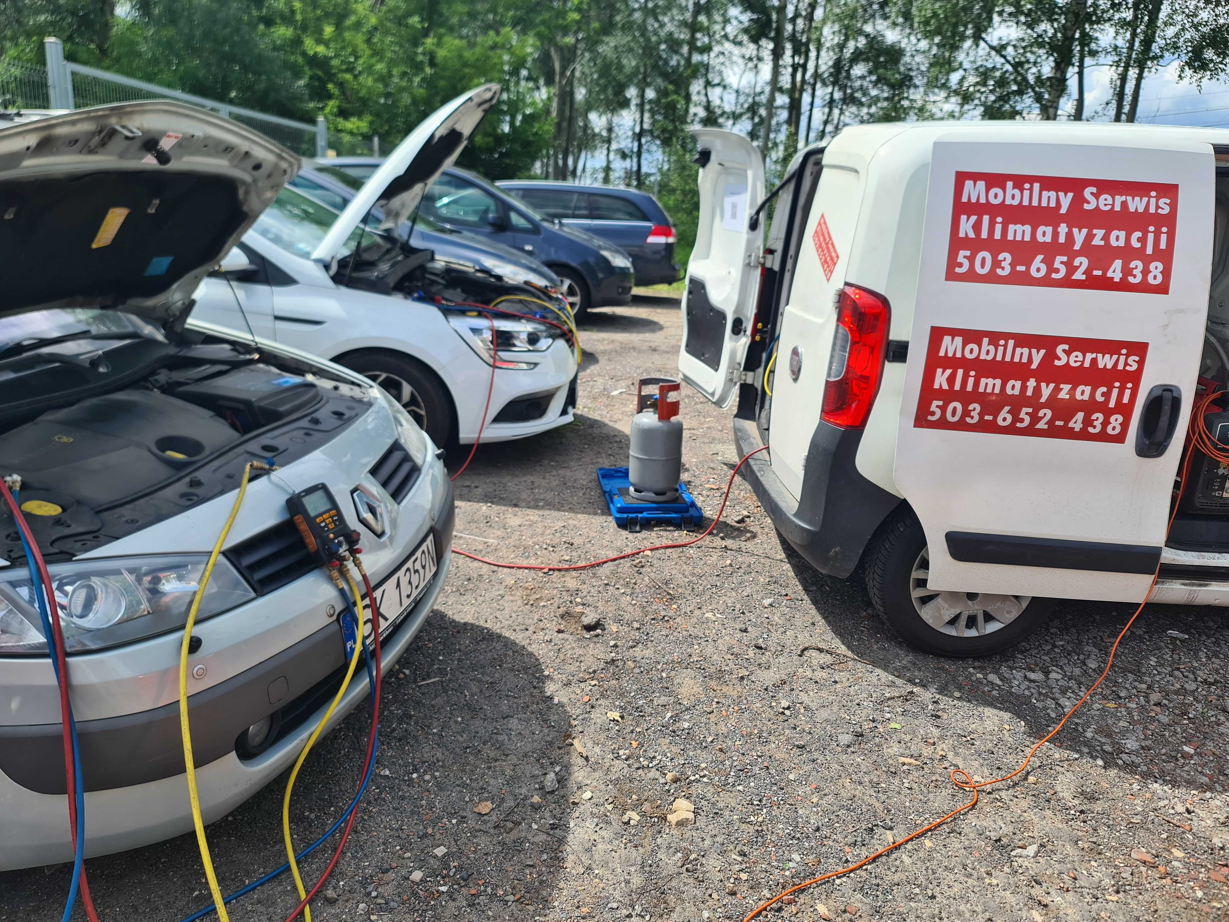 Mobilny Serwis Klimatyzacji, Osobowe, Ciężarowe, Budowlane z dojazdem