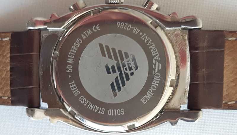 Часы наручные Emporio Armani Classic Gold Dial Men's Watch AR0286