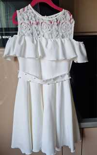 Sukienka na wesele bal hiszpanka z perełkami 146