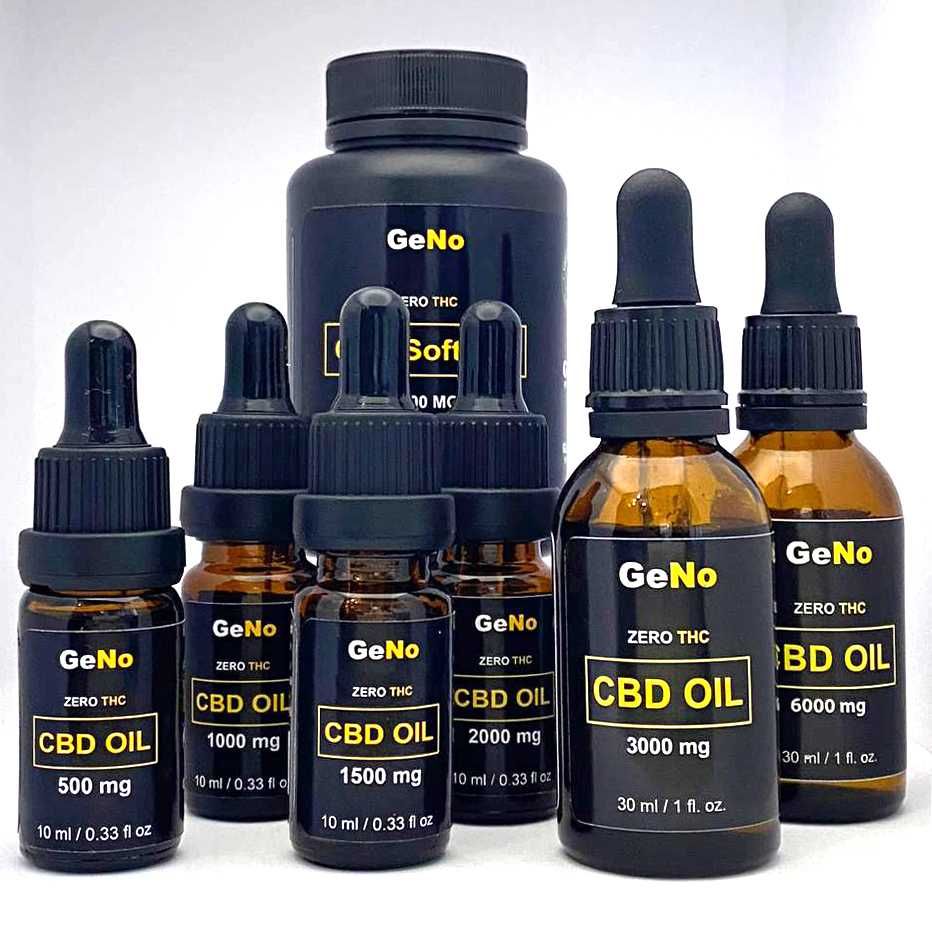 CBD олiя каннабiса 20% КБД масло Geno Чехiя