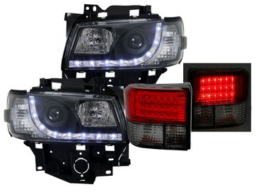 Lampy Reflektory + TYLNE LED DO VW T4 OD 1996 DO 2003 KOMPLET
