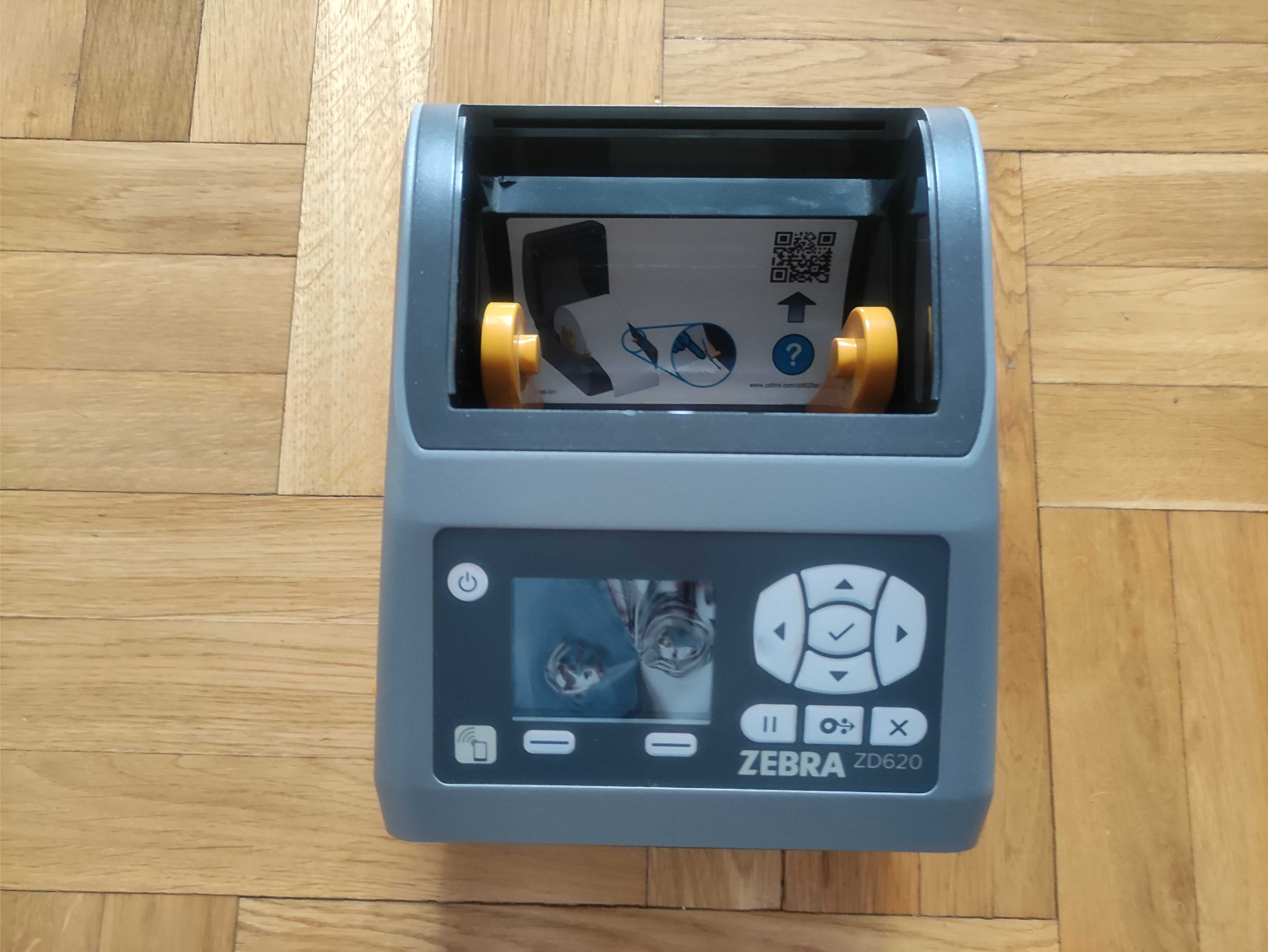 Drukarka Termiczna Etykiet Kurierska Zebra ZD620D WIFI Bluetooth