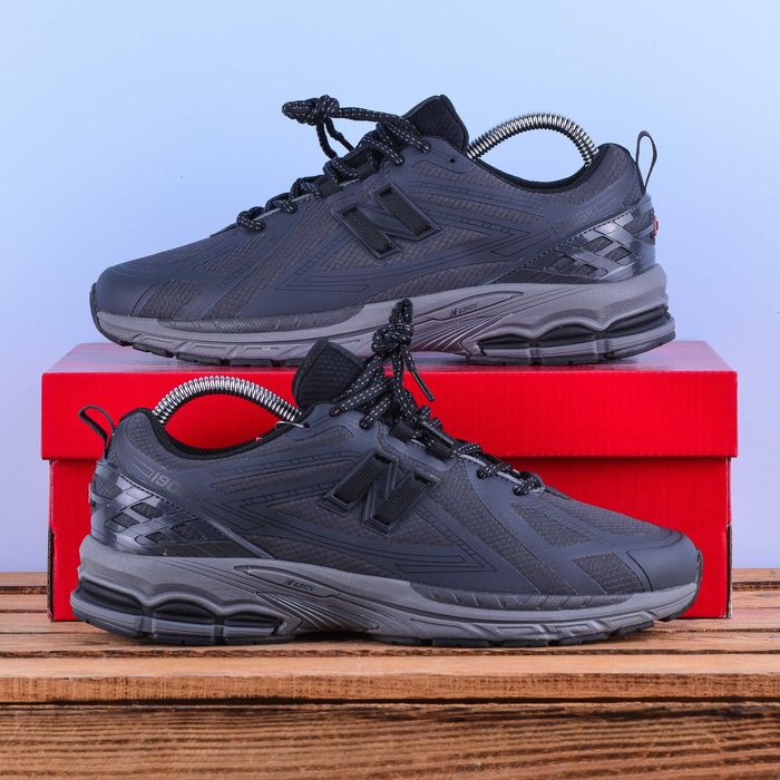 (2139) Термо Зимові кросівки New Balance 1906R сірі з чорною N (41-46)