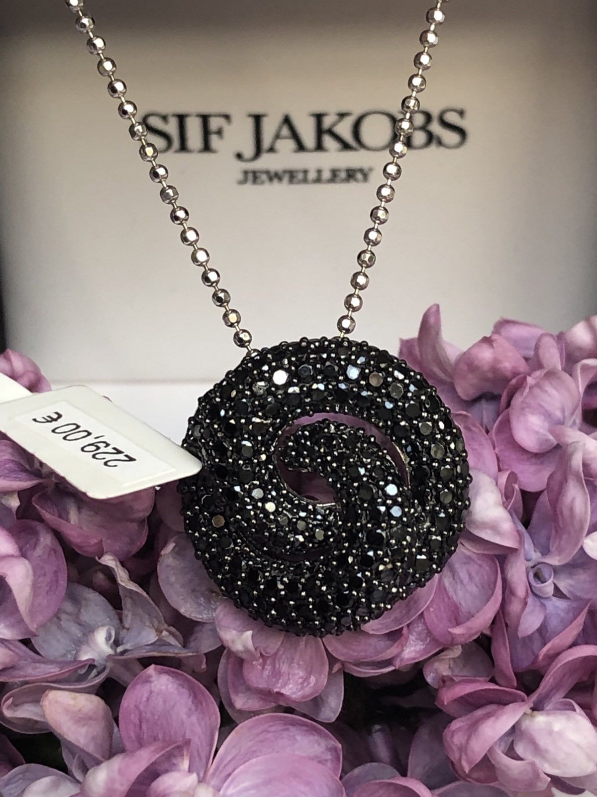 Ланцюжок з підвіскою, цепочка, Sif Jakobs, Thomas Sabo, серебро