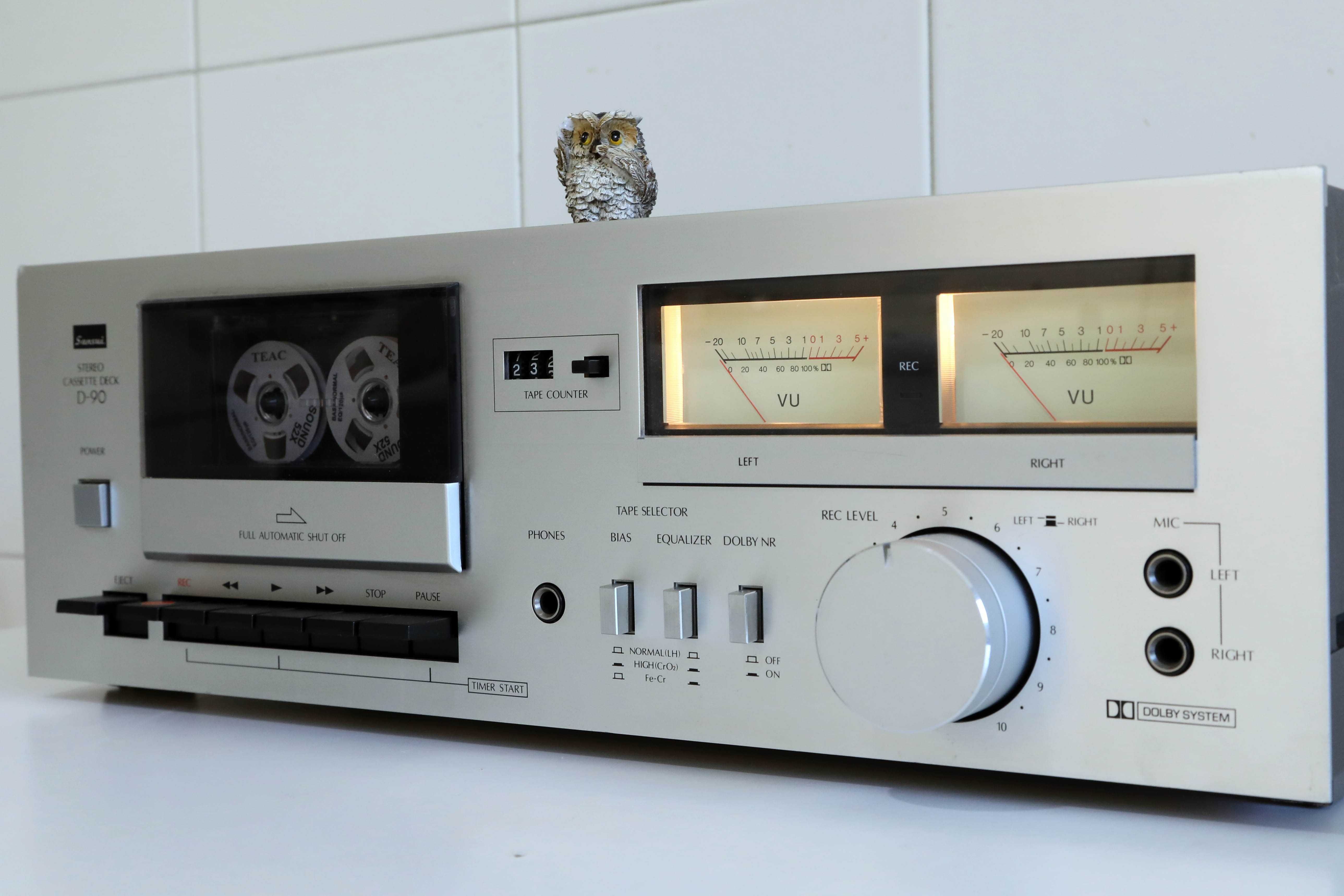 Sansui D-90 Tape Deck Cassetes