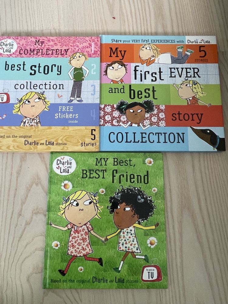 książki Charlie i Lola po angielsku dla dzieci