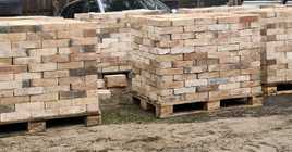 stara cegła, cegła z rozbiórki, cegła z odzysku 25x12x6,5 RF