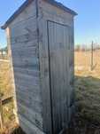 WC drewniane  na budowę