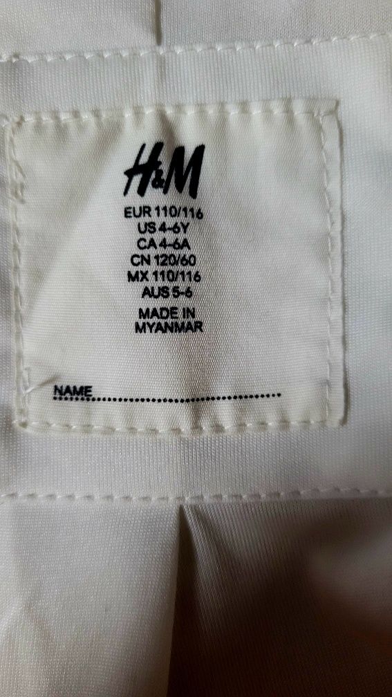 Bolerko futerko 110/116 H&M