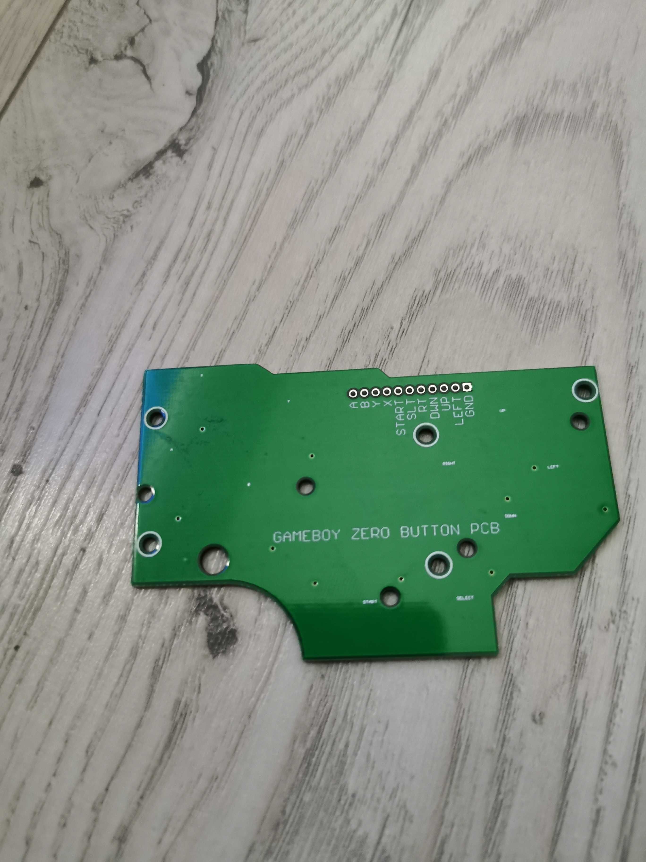 Gameboy zero PCB